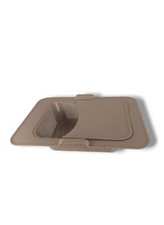 max plast Max Plast Plastic Colander with Cutting Rack  - Image 3