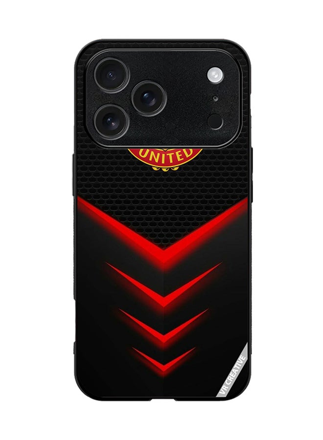 VR CREATIVE Protective Case Cover For Apple iPhone 17 Pro Man United Design Multicolour