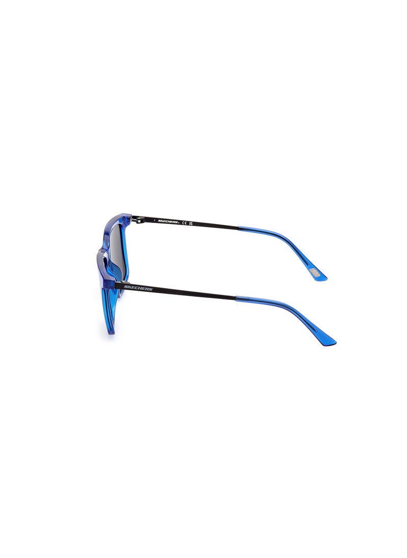 SKECHERS - Men's Polarized Square Sunglasses - SE628290D53 - Lens Size: 53 Mm - Image 1