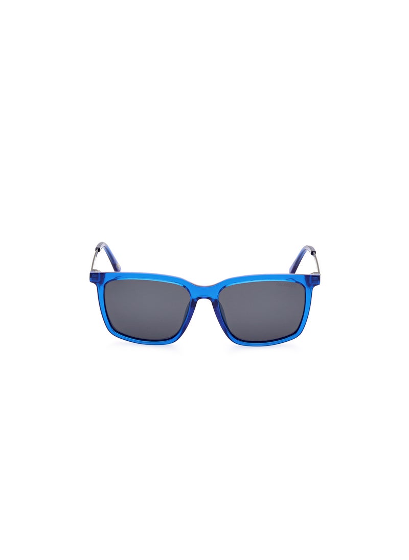 SKECHERS - Men's Polarized Square Sunglasses - SE628290D53 - Lens Size: 53 Mm - Image 1