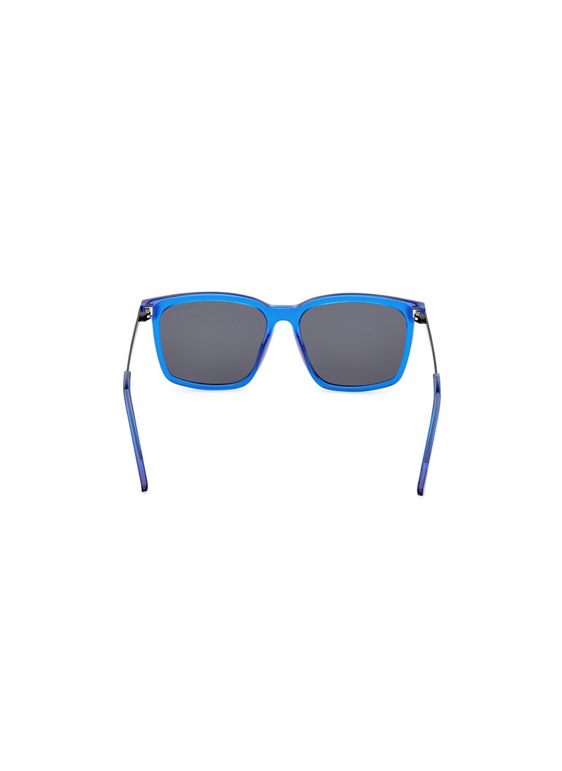 SKECHERS - Men's Polarized Square Sunglasses - SE628290D53 - Lens Size: 53 Mm - Image 1