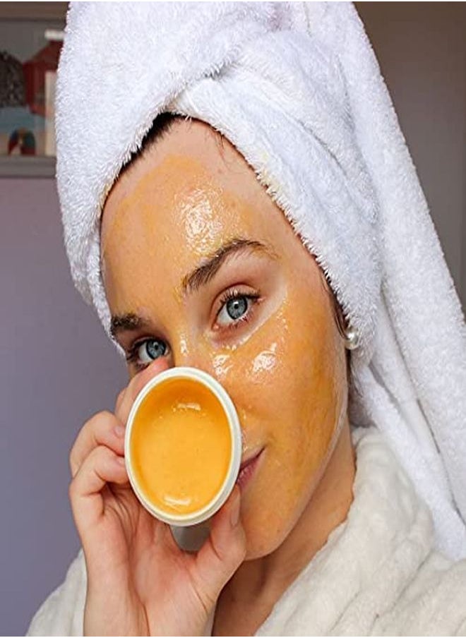 Instanatural - Exfoliating Glycolic Face Mask & Facial Scrub Blackhead Treatment For Brightening And Exfoliation With Turmeric & Vitamin C Natural Aha Enzyme Exfoliant For Scars & Glowing Skin - Image 1