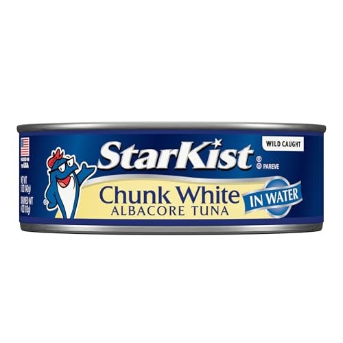 StarKist Chunk White Albacore Tuna in Water Pack of 12 5 Ounce Cans  Wild Caught High Protein Tuna Fish Canned in Water Premium Quality Seafood  Keto Friendly  GlutenFree  Dolphin Safe - Image 5