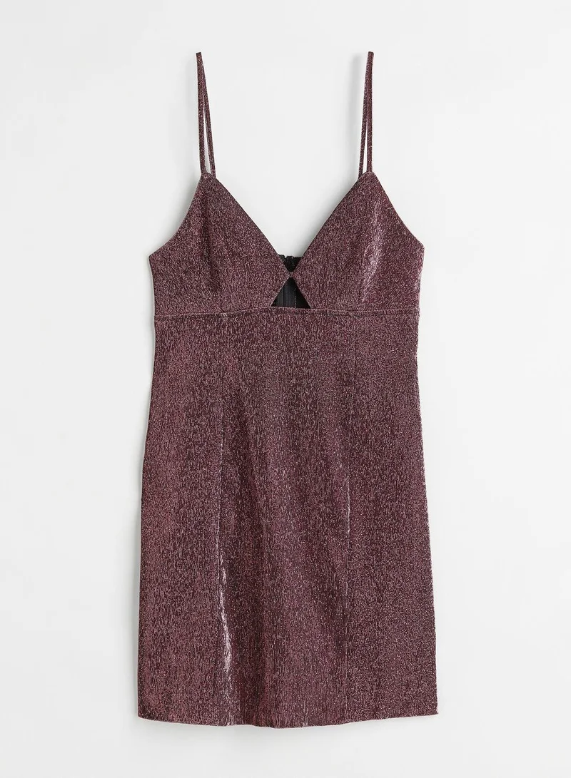 H&M Shimmer Mini Dress