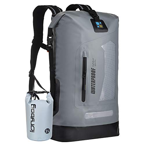IDRYBAG Waterproof Backpack for Men 20L/30L/40L, Floating Dry Bag Kayak, Dry Backpack Hiking - Image 1