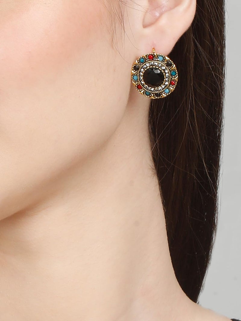 YouBella Jewellery for Women Celebrity Earrings Ear Rings for Girls and Women (YBEAR_33354) (Multi-Color) - Image 2