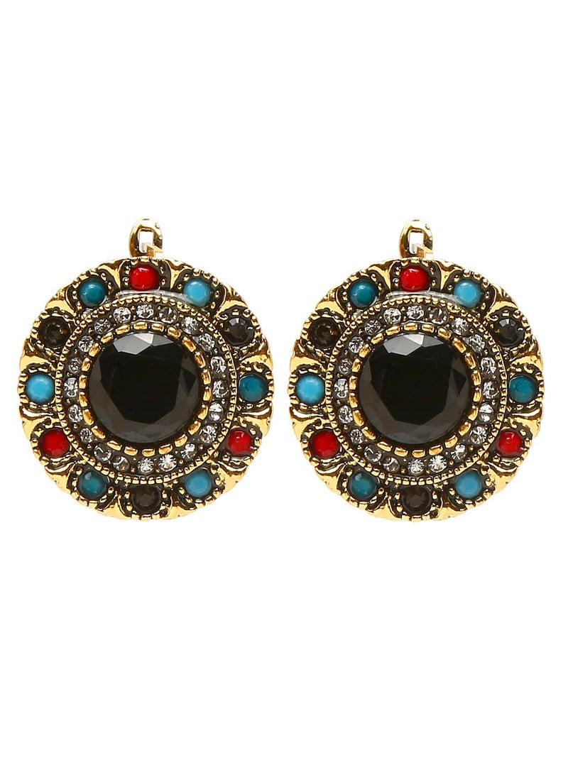 YouBella Jewellery for Women Celebrity Earrings Ear Rings for Girls and Women (YBEAR_33354) (Multi-Color) - Image 5