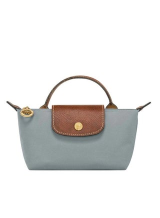 Women's Mini Makeup Bag, Handbag, Shoulder Bag Steel Grey Classic