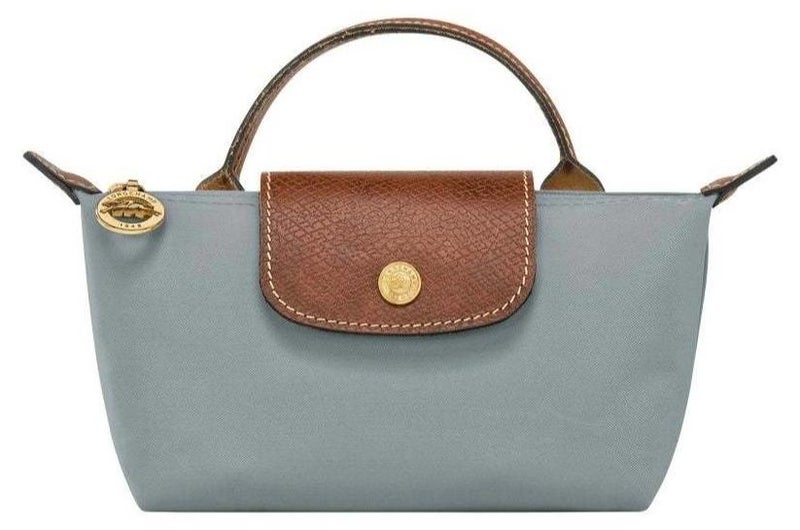 PRO Women's Mini Makeup Bag, Handbag, Shoulder Bag Steel Grey Classic - Image 1