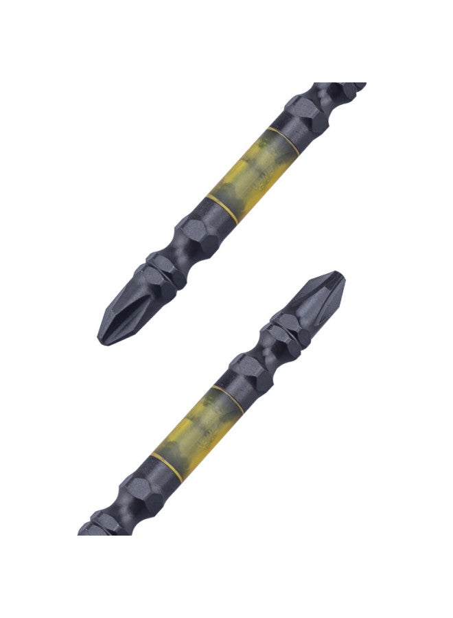 Anex Abrm-2065 Black Dragon Toughness Screwdriver With 40v Magnetic Double Cross Head Ph2x65mm 2-pack - Image 2