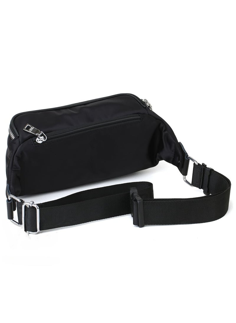Prada Linea Rossa Prada Milano Nylon Spirit Waist Belt Black Bag Men  - Image 4