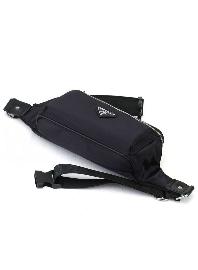Prada Linea Rossa Prada Milano Nylon Spirit Waist Belt Black Bag Men  - Image 5
