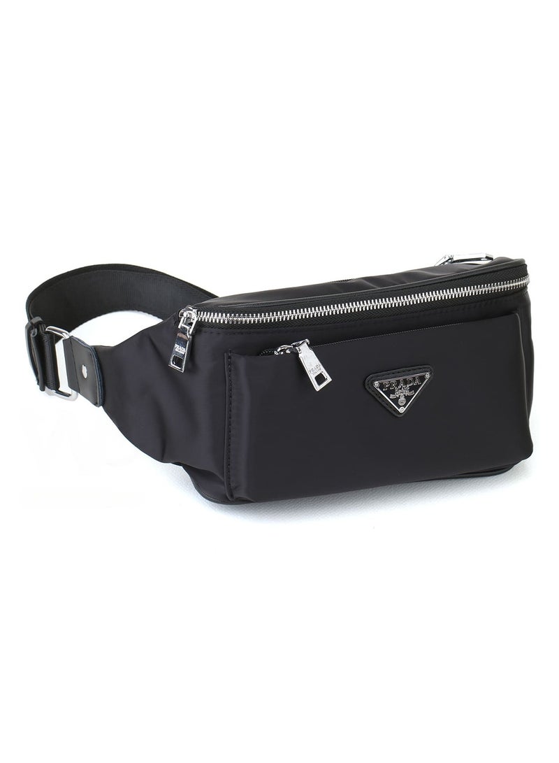 Prada Linea Rossa Prada Milano Nylon Spirit Waist Belt Black Bag Men  - Image 3
