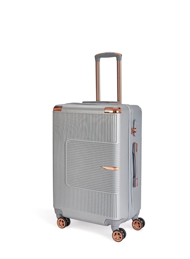LIMRA Luggage set 5 pieces travel Bags with a distinctive design from limra silver