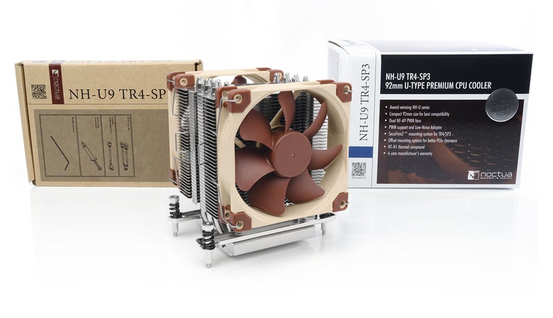 Noctua NH-U9 TR4-SP3, Premium CPU Cooler for AMD sTRX4/TR4/SP3 (92mm, Brown) - Image 3