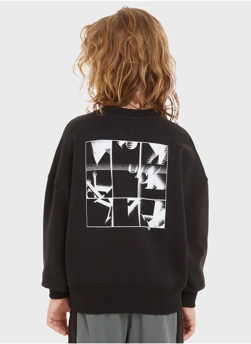 Calvin Klein Jeans Youth Logo Sweatshirt