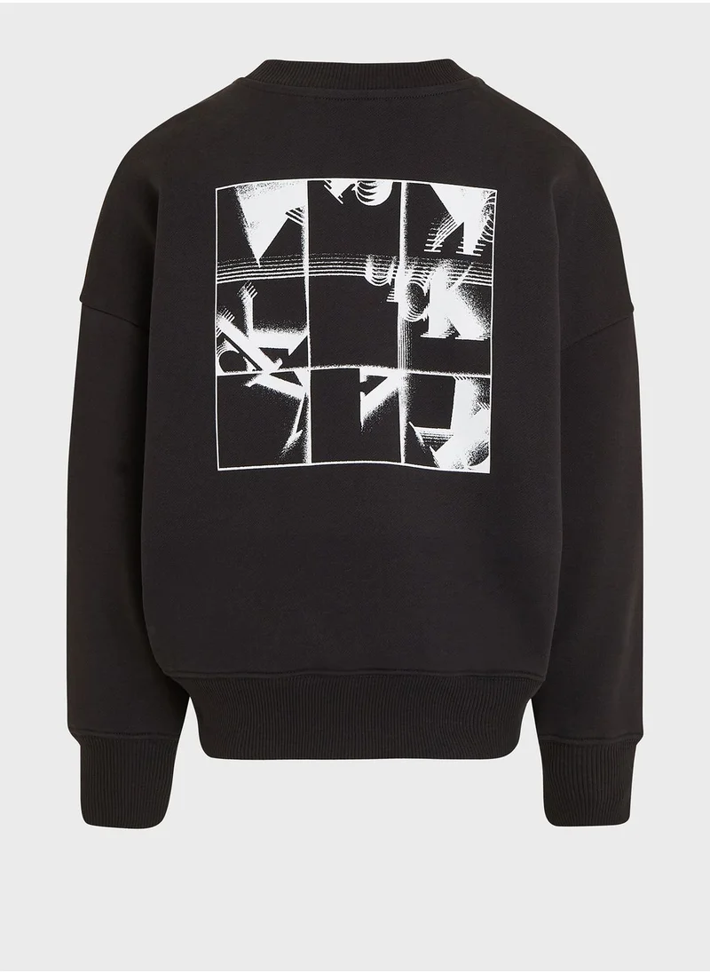 Calvin Klein Jeans Youth Logo Sweatshirt
