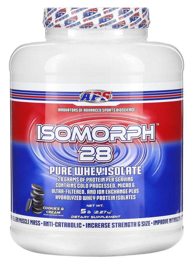 APS Isomorph 28 Pure Whey Isolate Cookies & Cream 5 lbs (2.27 kg)