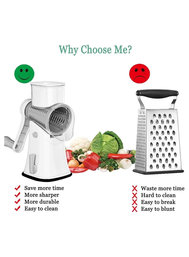 Vegetable Chopper,Onion Chopper,Kitchen Mandoline Food Chopper,Vegetable Slicer Dicer Cutter,Mandoline Slicer Vegetable Slicer Salad Chopper,Carrot and Garlic Chopper - Image 5