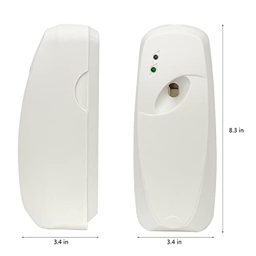 Chneeu Automatic Air Freshener Dispenser Bathroom Timed Air Freshener Spray Wall Mounted, Automatic Scent Dispenser for Home, Room, Offices, Schools, Restaurants, Hotels, Public Toilet White - Image 3