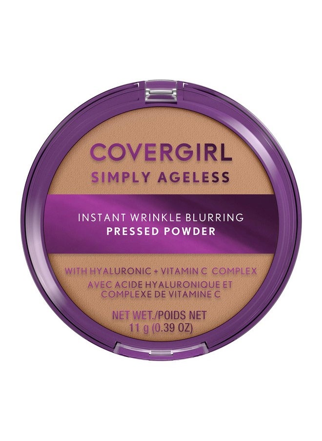 CoverGirl Covergirl Simply Ageless Instant Wrinkle Blurring Pressed Powder, Natural Beige, 0.39 Oz.  - Image 1