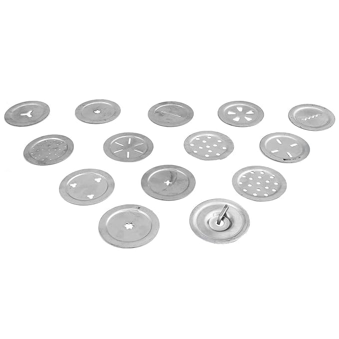 NILOOO ENTERPRISE NILOOO ENTERPRISE Stainless Steel Kitchen Press with Different Types of Jalies  - Image 2