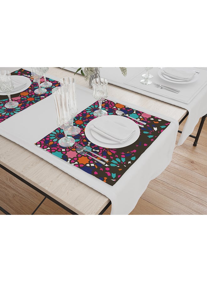 Home Print مفارش طعام مكونة من طبقتين 