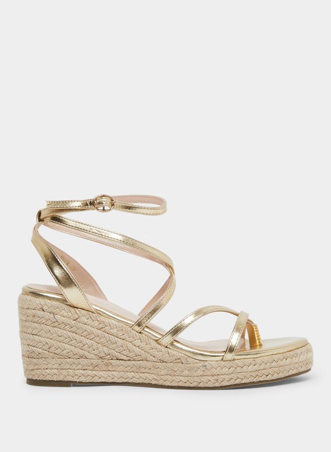 RAID Hadia Strappy Wedge Sandals - Image 1