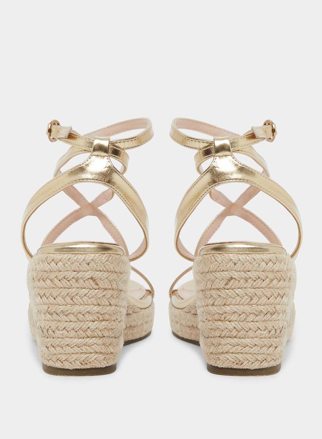 RAID Hadia Strappy Wedge Sandals - Image 4
