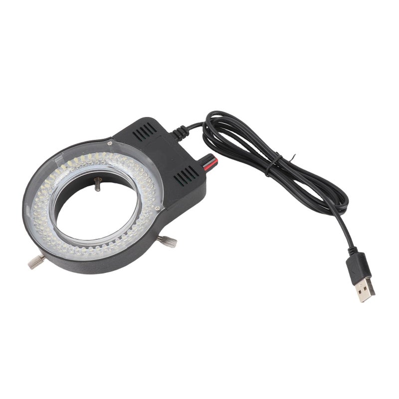USB LED Illumination Lamp For Stereo Microscope 144 White Lights Adjustable Brightness - Image 5