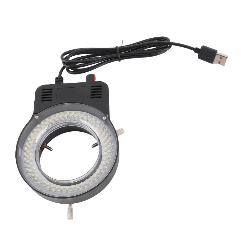 USB LED Illumination Lamp For Stereo Microscope 144 White Lights Adjustable Brightness - Image 4