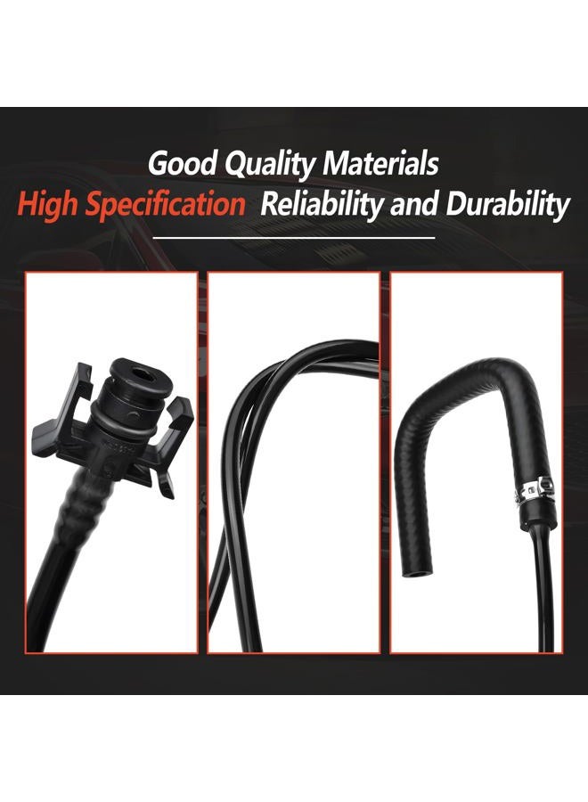CULMKARI Radiator Overflow Hose Fits for 2013-2020 Ford Fusion 2.5L Replaces DG93 8063-D DG9Z-8063-D DG9Z8063D DG9Z 8063-D - Image 5