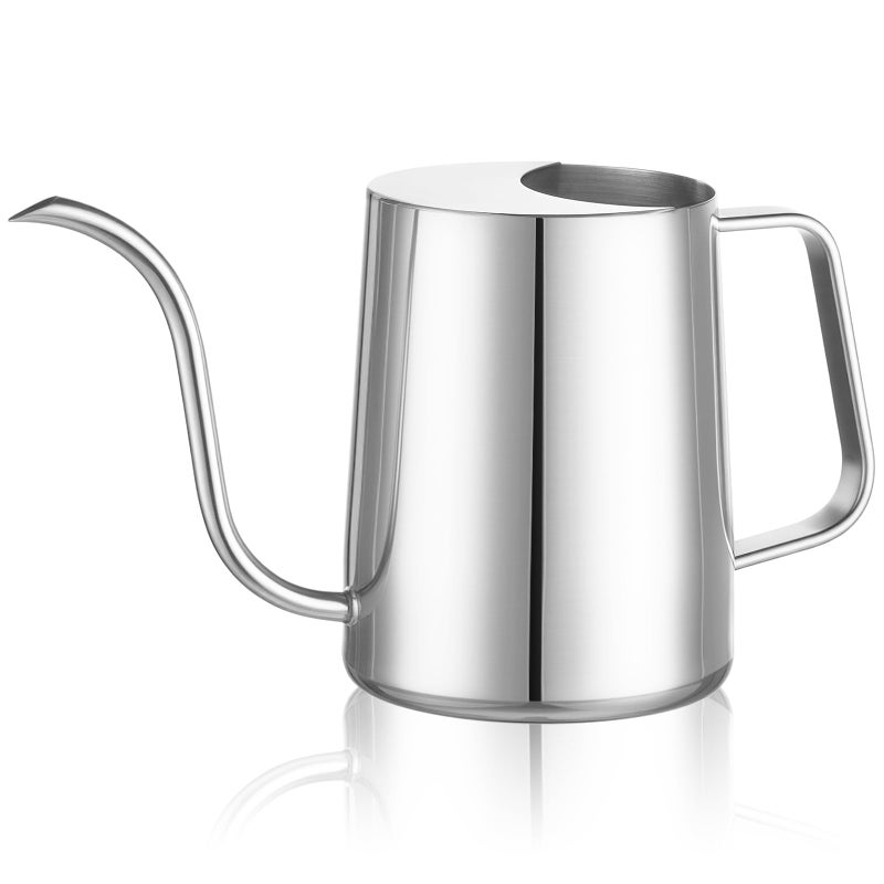 Doseno Watering Can for Indoor Plants, Indoor Watering Can with Long Spout and Handle Rust-Proof 304 Stainless Steel Material (1000ml/34oz) - Image 1