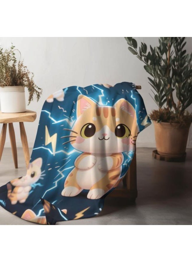 general Baby and children's cartoon flannel thin blanket (warm and comfortable, suitable for sleep, game use) 70cm*100cm - Image 4