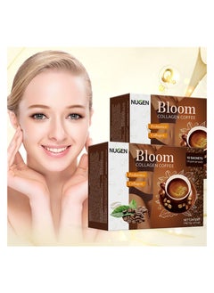 NUGEN 3 Pack Bloom Collagen Coffee 100% Organic and Glutathione, Weight Loss Coffee Weight Loss Coffee Glutathione Collagen Detox Premium Collagen Coffee  - Image 4
