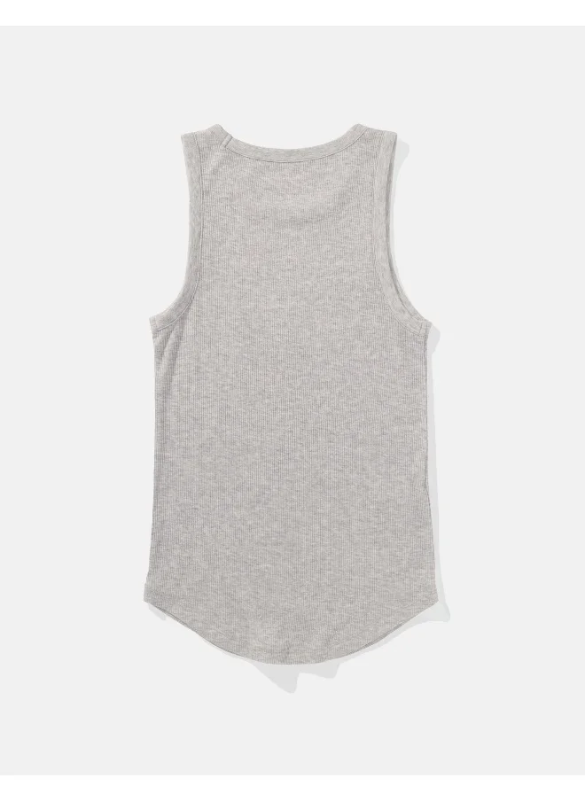 American Eagle Crew Neck Knitted Tank Top