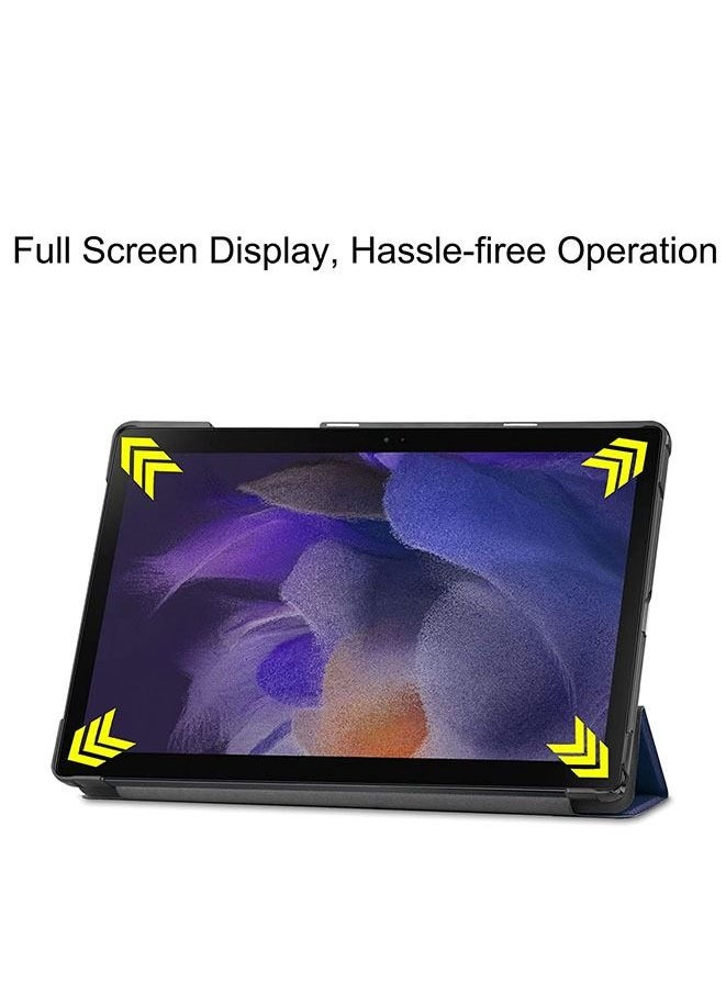 Generic - Smart Case for Samsung Galaxy Tab A8 10.5 Inch 2022 (Dark Blue) - Image 1