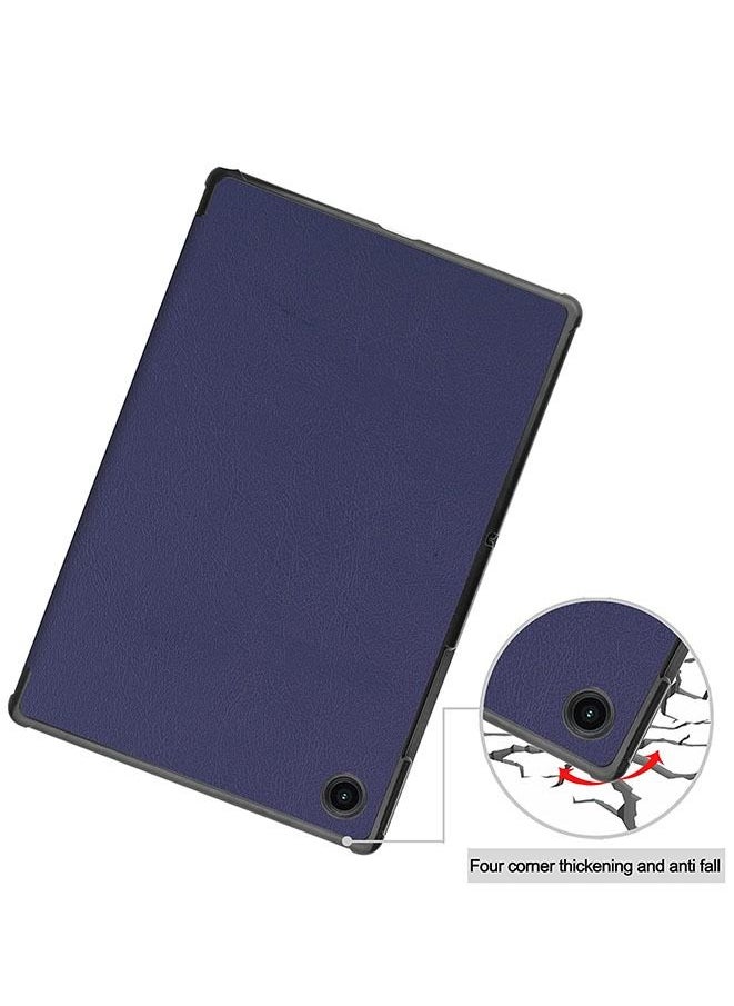 Generic - Smart Case for Samsung Galaxy Tab A8 10.5 Inch 2022 (Dark Blue) - Image 1
