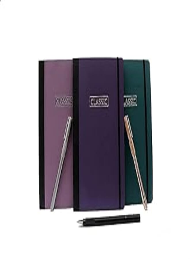 Yassin classic notebook, 96 sheets - multi color