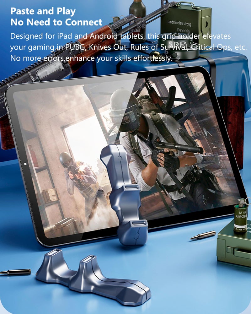 ACEDAYS Gaming Handle for iPad, Anti-Slip Silicone Gamepad Grip, Tablet Game Controller for PUBG/Knives Out/Rules of Survival - Image 2