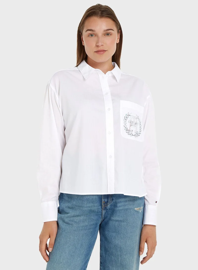 TOMMY HILFIGER Pocket Detail Button Down Shirt