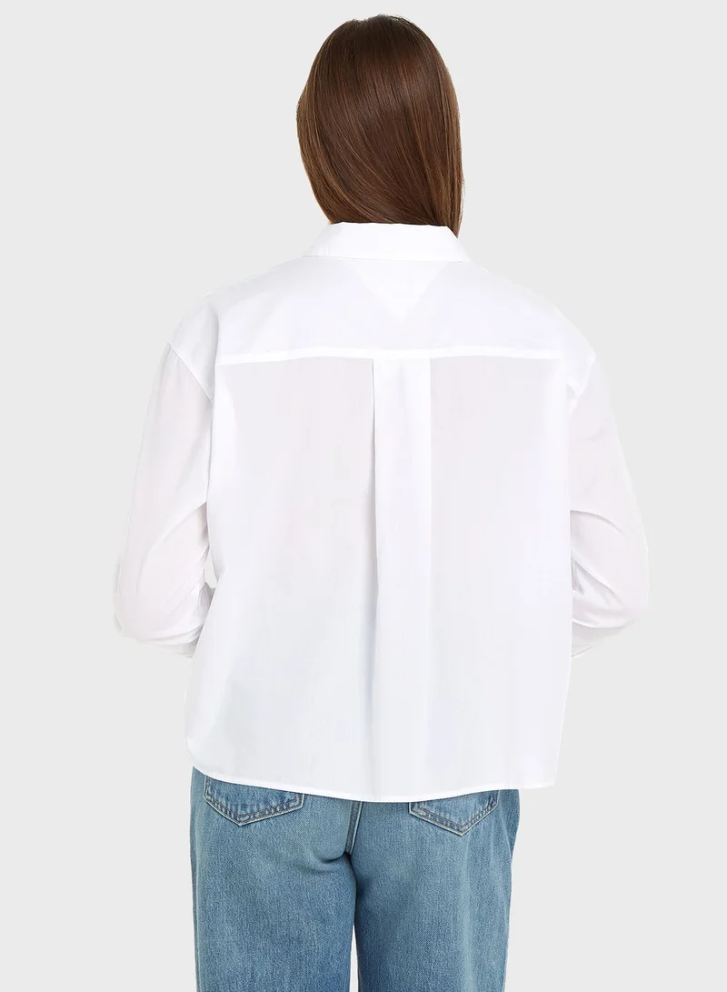 TOMMY HILFIGER Pocket Detail Button Down Shirt