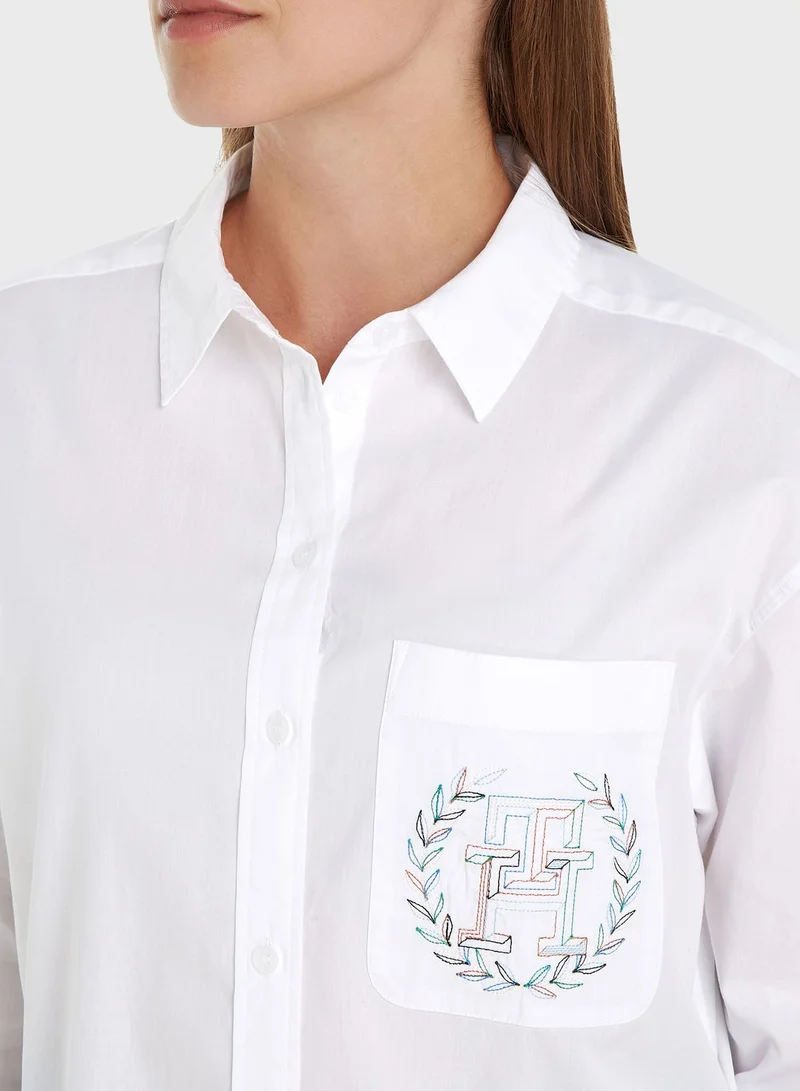 TOMMY HILFIGER Pocket Detail Button Down Shirt