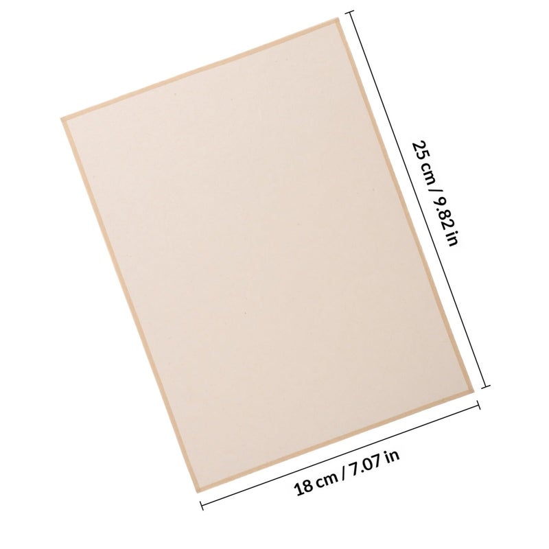 White Rice Paper 12 Sheets 18x25cm Semi Raw Xuan Paper For Calligraphy And Chinese Painting - Image 3