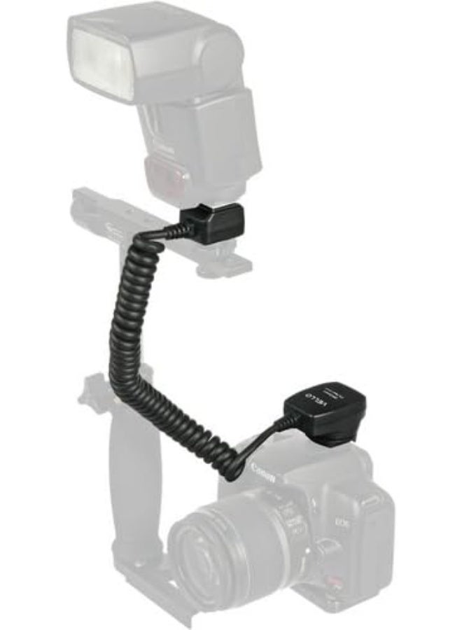 Vello TTL-Off-Camera Flash Cord for Canon EOS - 1.5' (0.5 m) - Image 2