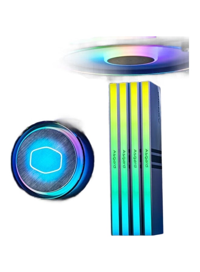Asgard 16Gb (8Gx2) Kit Ddr4 3600 Desktop Memory Module, Rgb Light Bar - Valkyrie Series - Image 3
