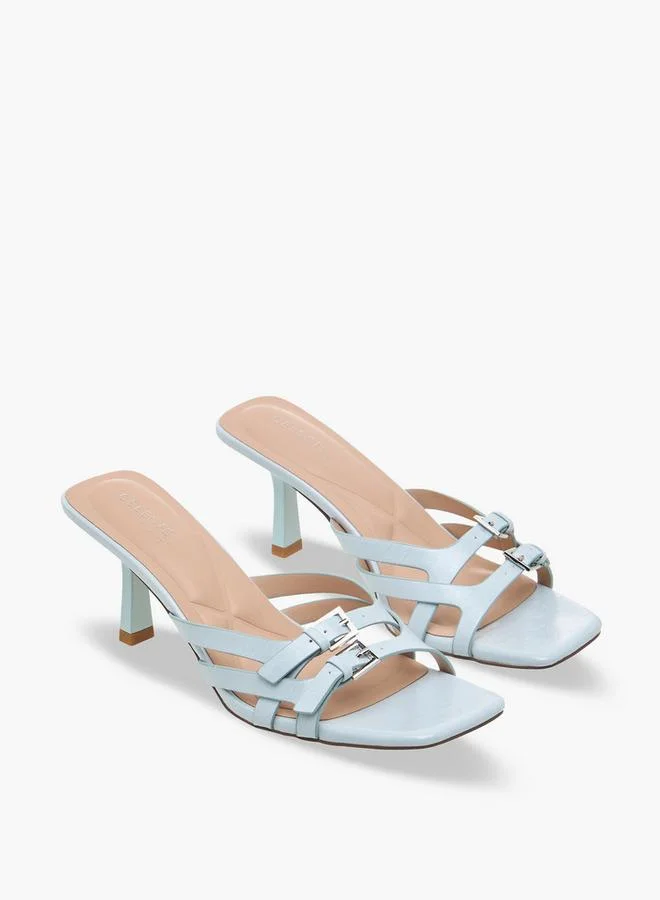 Women Buckle Detail Sandals