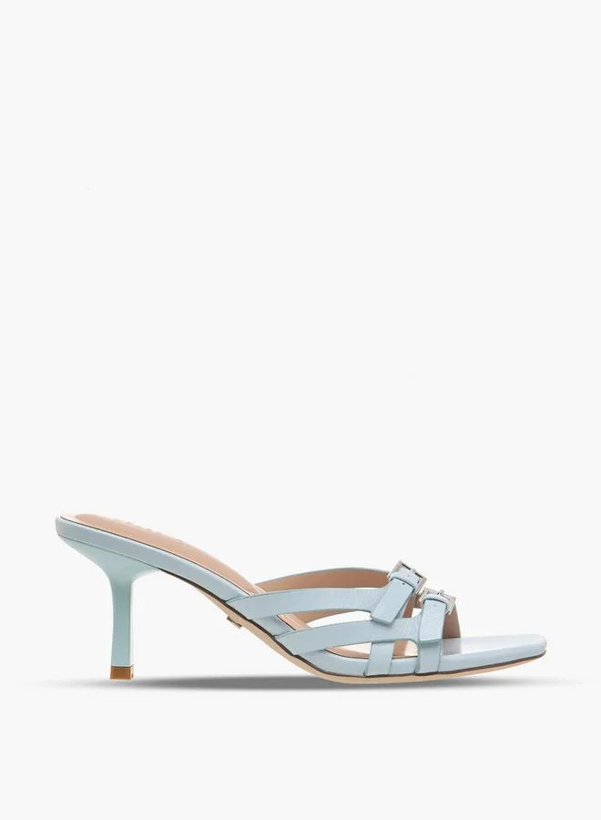 Celeste BLUE Women Buckle Detail Sandals for Women | Best Price UAE