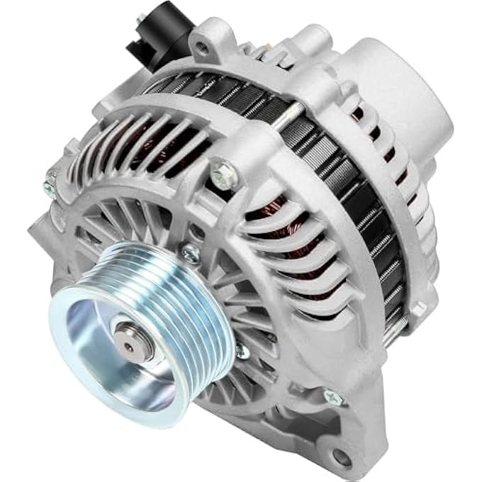 ASTOU New Alternator fit for Honda Civic Alternator Replacement 2006 2007 2008 2009 2010 2011 Compatible OEM Alternator Replacement#11176 31100RNA-A01 31100RNA-A012M2 - Image 1