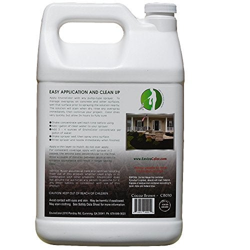 EnviroColor Brown Mulch Dye 1 Gallon - Image 3